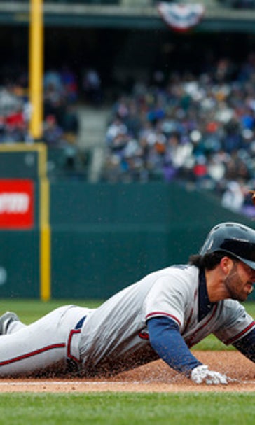 Hot-hitting Braves roll over Rockies 8-3 on frigid Friday